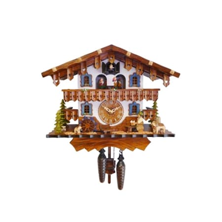 Engs tler Battery-operated Cuckoo Clock - Full Size 447QMT
